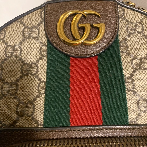 AUTHENTIC GUCCI OPHIDIA GG SMALL BACKPACK WITH DUST BAG - Picture 3 of 6